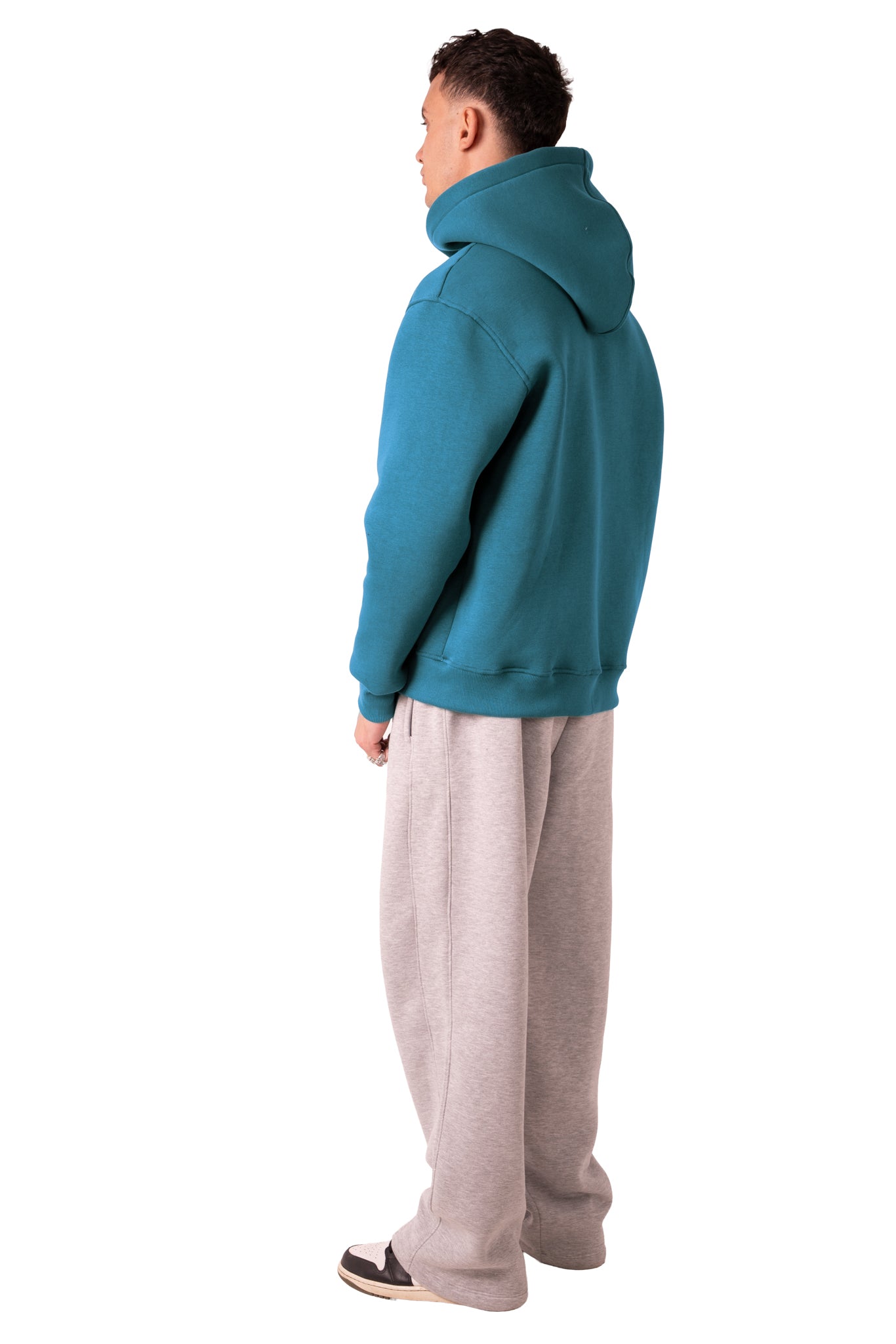 Zip Up Jacket - Deep Aqua