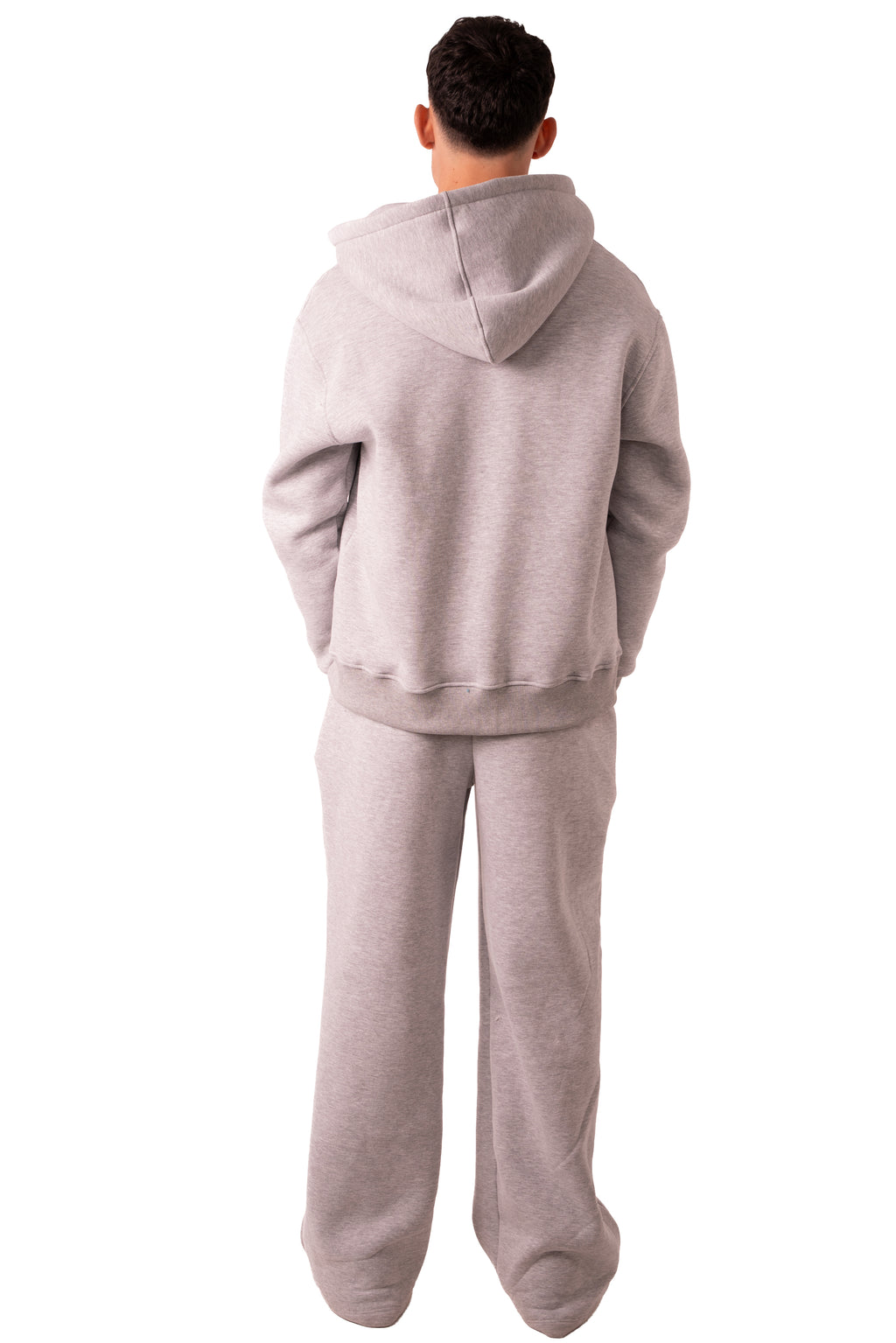 Zip Up Jacket - Light grey