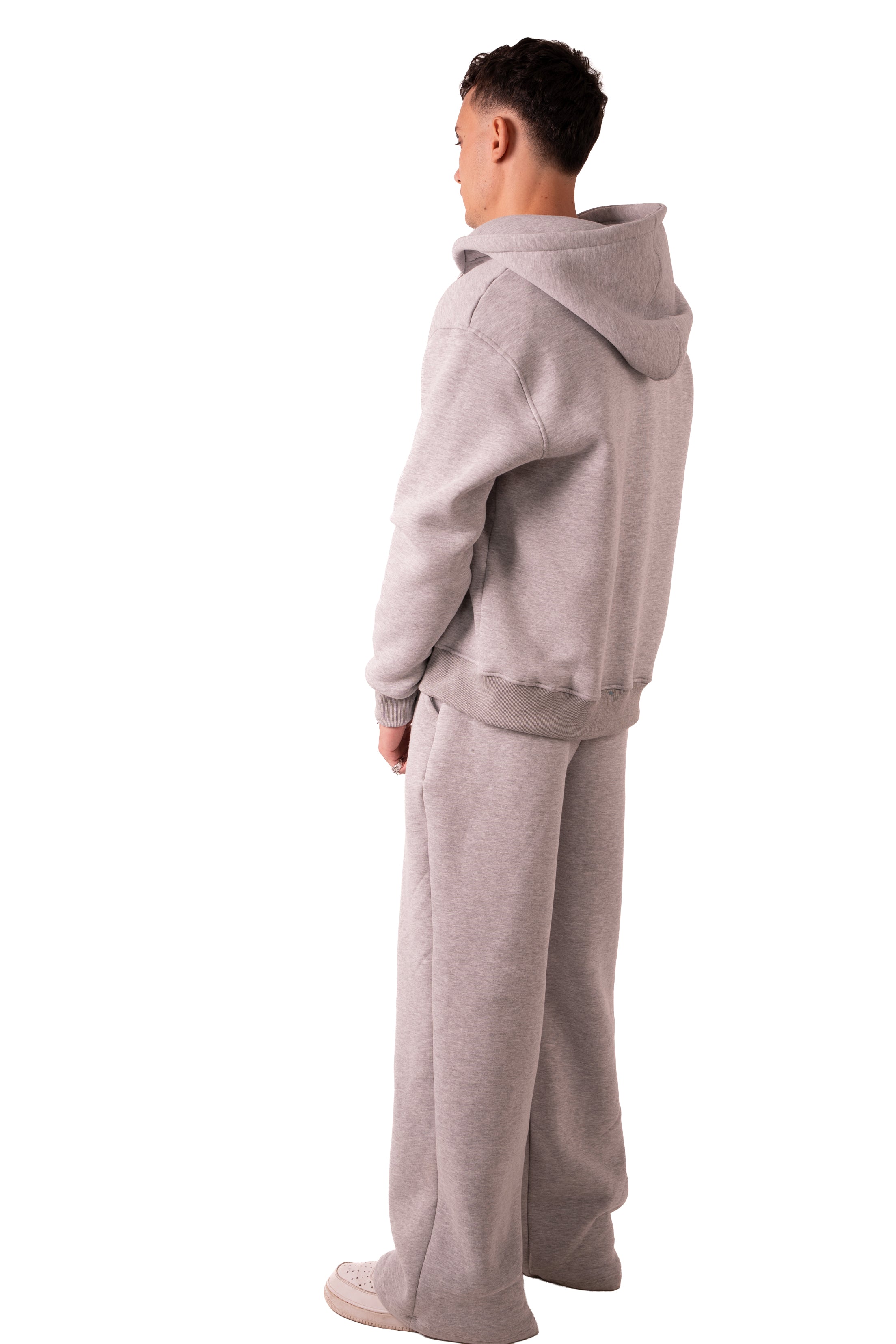 Zip Up Jacket - Light grey